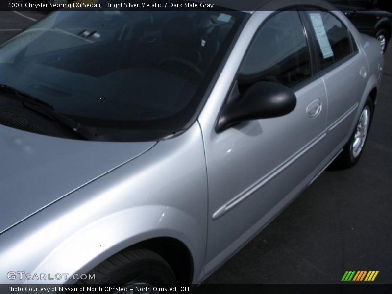 Bright Silver Metallic / Dark Slate Gray 2003 Chrysler Sebring LXi Sedan
