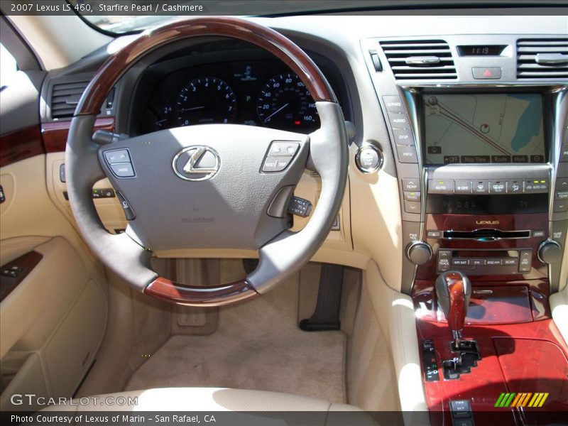 Starfire Pearl / Cashmere 2007 Lexus LS 460