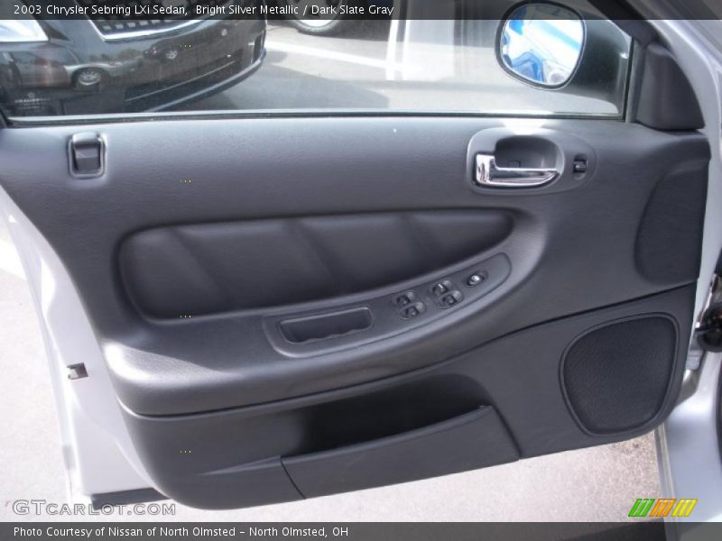 Bright Silver Metallic / Dark Slate Gray 2003 Chrysler Sebring LXi Sedan