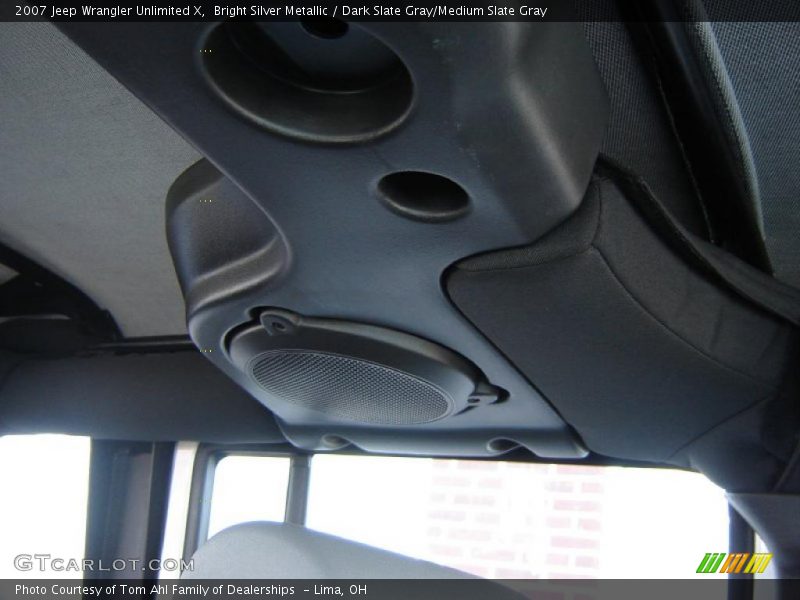 Bright Silver Metallic / Dark Slate Gray/Medium Slate Gray 2007 Jeep Wrangler Unlimited X