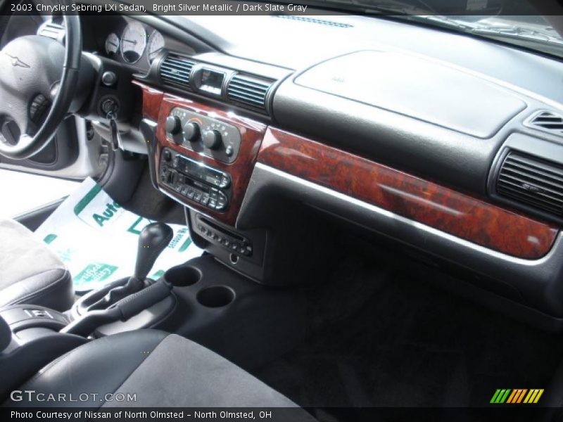 Bright Silver Metallic / Dark Slate Gray 2003 Chrysler Sebring LXi Sedan