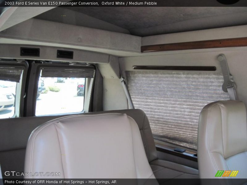 Oxford White / Medium Pebble 2003 Ford E Series Van E150 Passenger Conversion