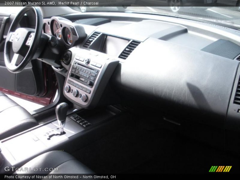 Merlot Pearl / Charcoal 2007 Nissan Murano SL AWD