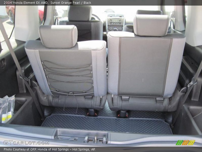 Sunset Orange Pearl / Black 2004 Honda Element EX AWD