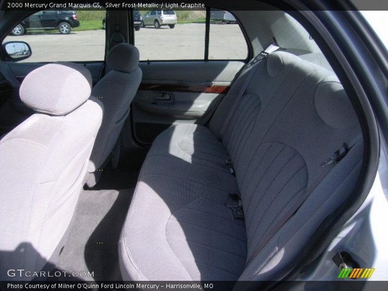 Silver Frost Metallic / Light Graphite 2000 Mercury Grand Marquis GS