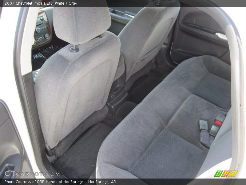 White / Gray 2007 Chevrolet Impala LT