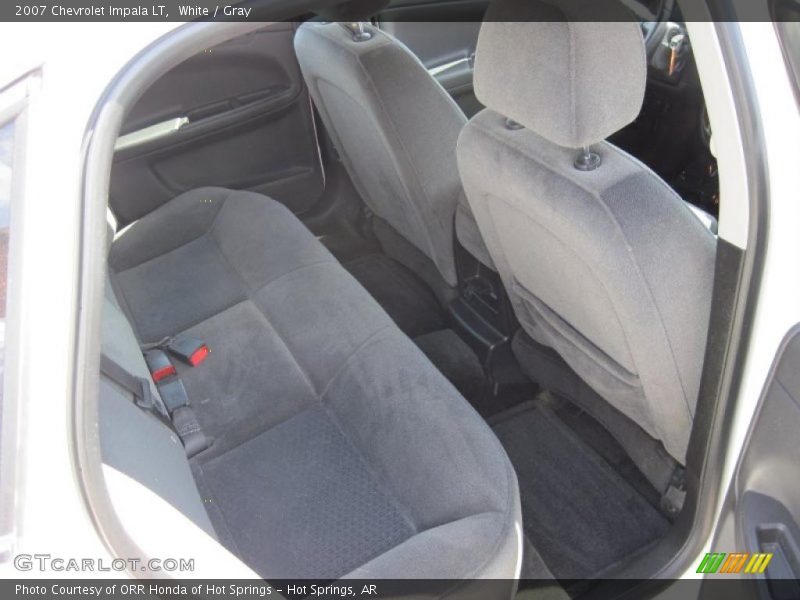 White / Gray 2007 Chevrolet Impala LT