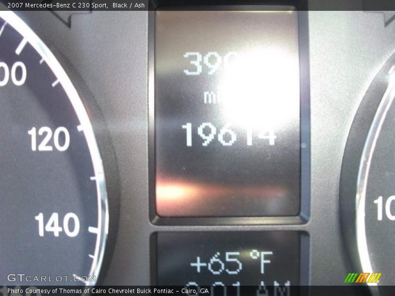 Black / Ash 2007 Mercedes-Benz C 230 Sport