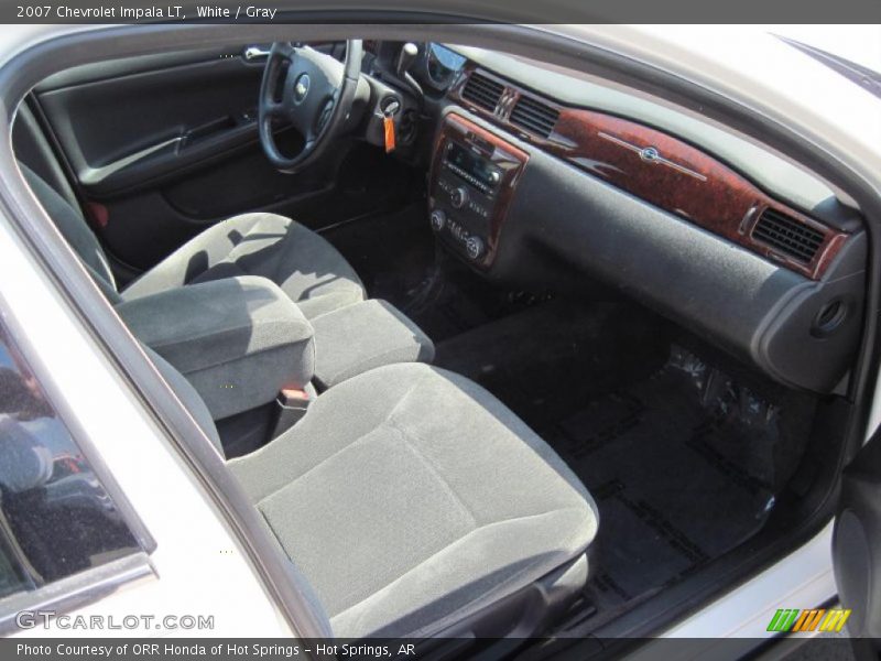 White / Gray 2007 Chevrolet Impala LT