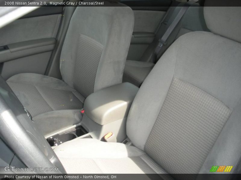 Magnetic Gray / Charcoal/Steel 2008 Nissan Sentra 2.0