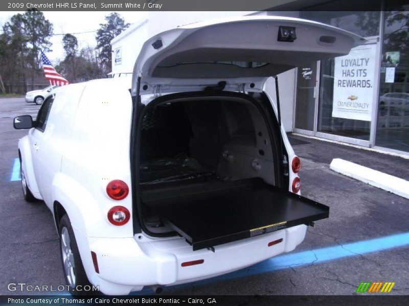 Summit White / Gray 2009 Chevrolet HHR LS Panel