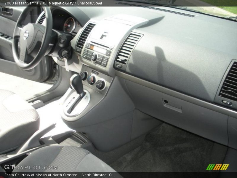 Magnetic Gray / Charcoal/Steel 2008 Nissan Sentra 2.0