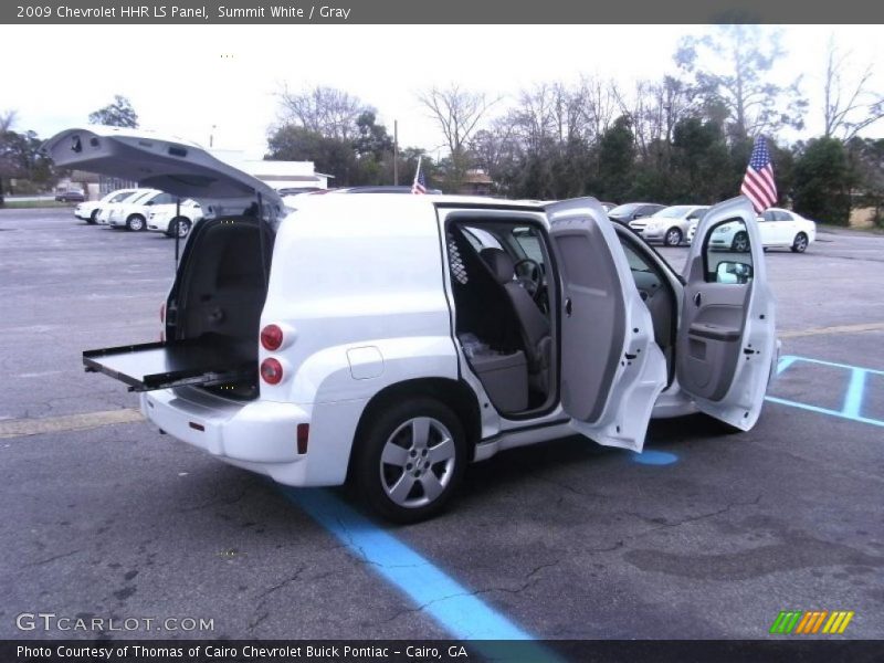 Summit White / Gray 2009 Chevrolet HHR LS Panel