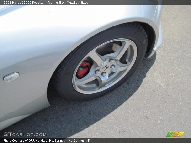 Sebring Silver Metallic / Black 2002 Honda S2000 Roadster
