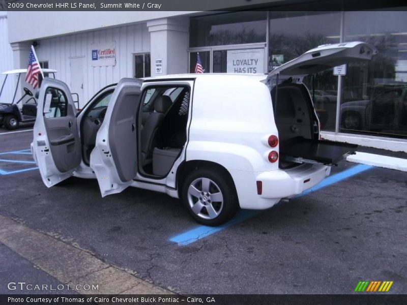 Summit White / Gray 2009 Chevrolet HHR LS Panel