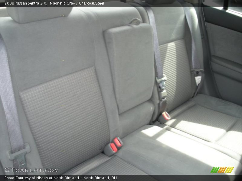 Magnetic Gray / Charcoal/Steel 2008 Nissan Sentra 2.0