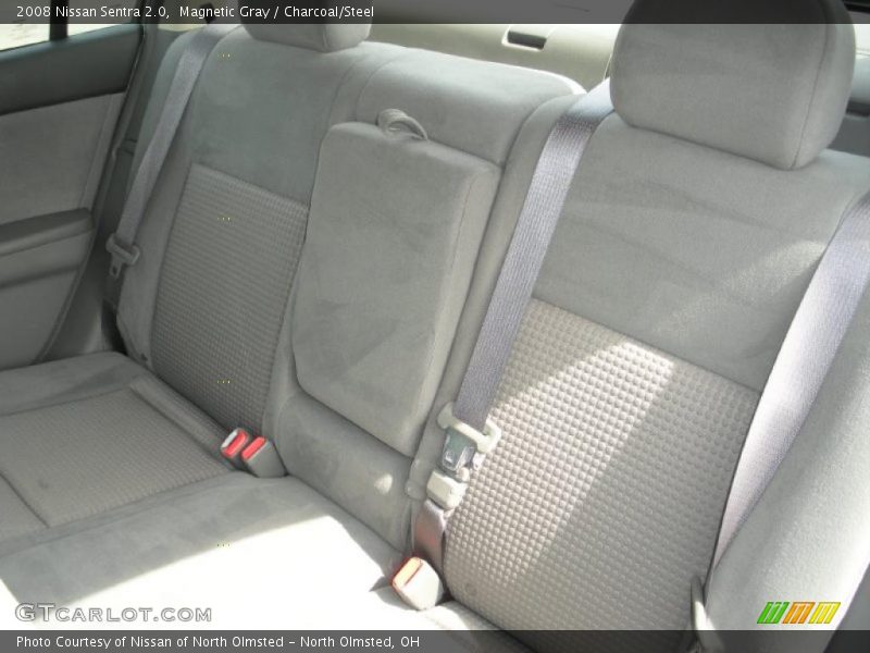 Magnetic Gray / Charcoal/Steel 2008 Nissan Sentra 2.0