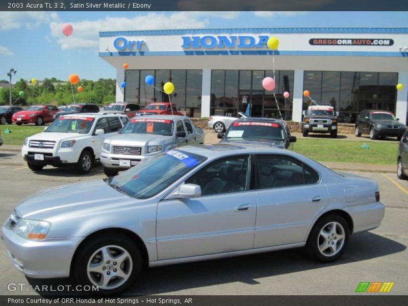 Satin Silver Metallic / Ebony 2003 Acura TL 3.2