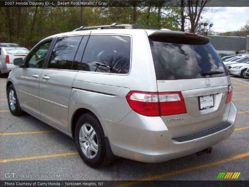 Desert Rock Metallic / Gray 2007 Honda Odyssey EX-L
