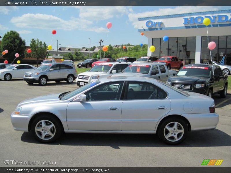 Satin Silver Metallic / Ebony 2003 Acura TL 3.2