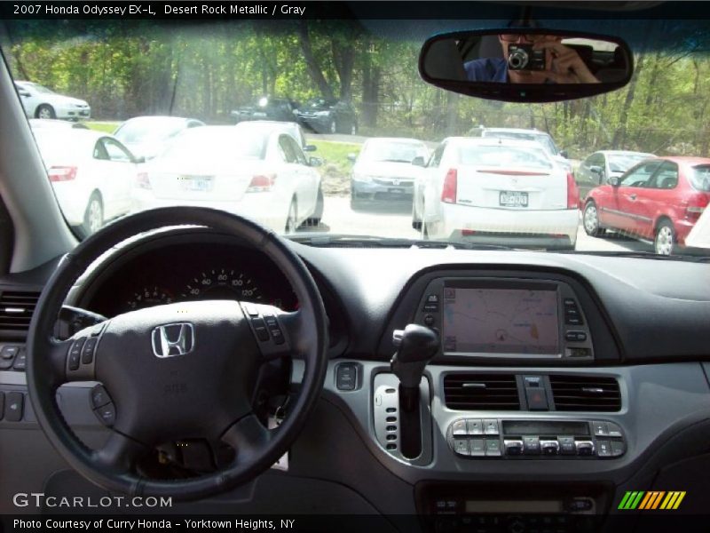 Desert Rock Metallic / Gray 2007 Honda Odyssey EX-L