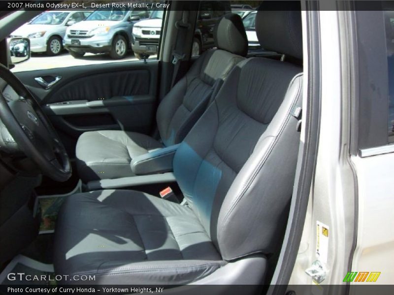Desert Rock Metallic / Gray 2007 Honda Odyssey EX-L