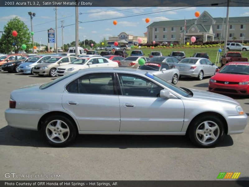 Satin Silver Metallic / Ebony 2003 Acura TL 3.2