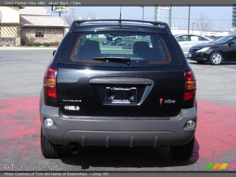 Abyss Black / Slate 2003 Pontiac Vibe AWD