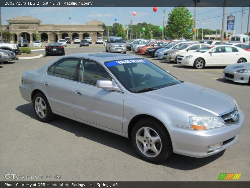 Satin Silver Metallic / Ebony 2003 Acura TL 3.2