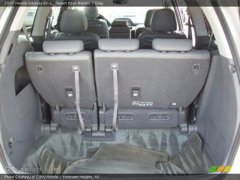 Desert Rock Metallic / Gray 2007 Honda Odyssey EX-L