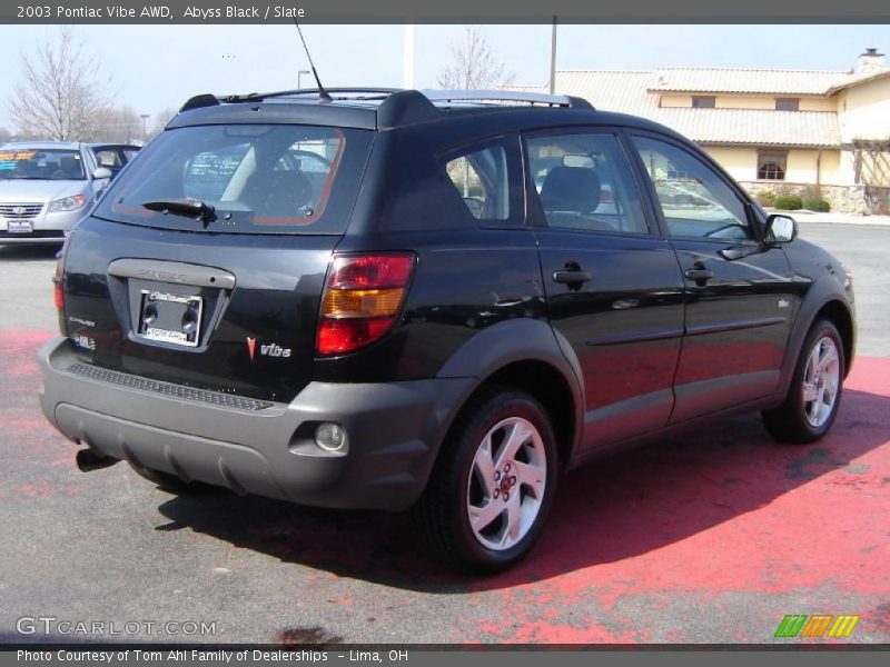 Abyss Black / Slate 2003 Pontiac Vibe AWD