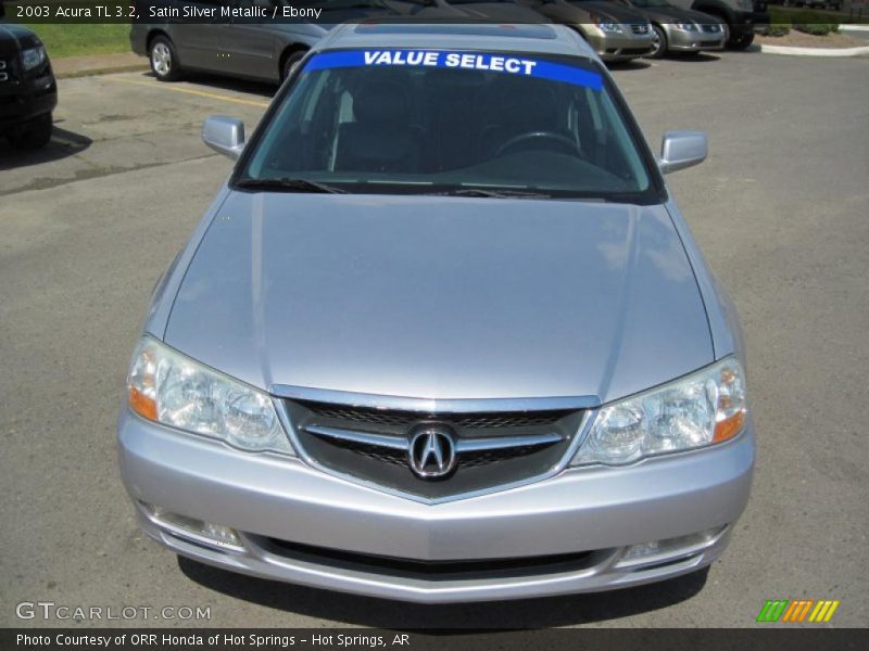 Satin Silver Metallic / Ebony 2003 Acura TL 3.2