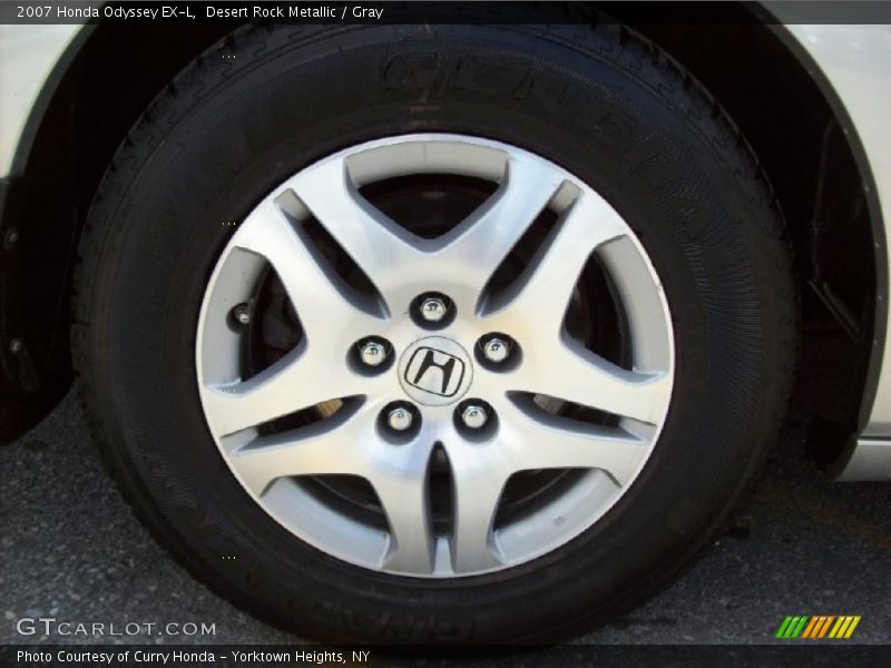 Desert Rock Metallic / Gray 2007 Honda Odyssey EX-L
