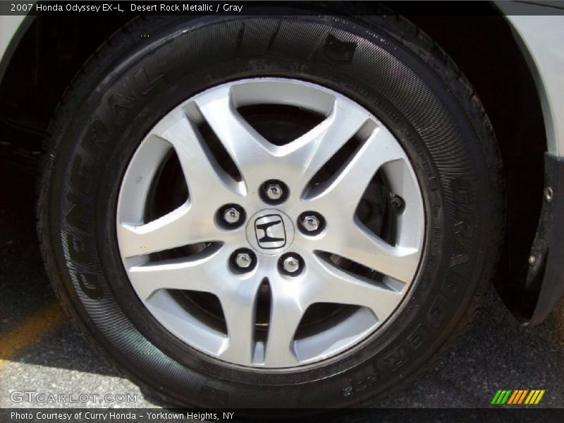 Desert Rock Metallic / Gray 2007 Honda Odyssey EX-L