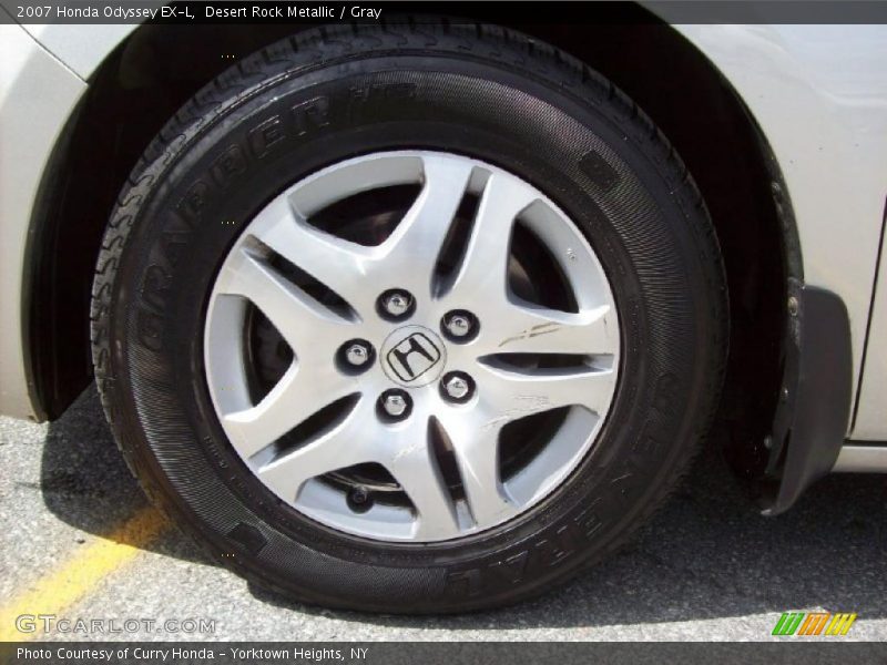 Desert Rock Metallic / Gray 2007 Honda Odyssey EX-L