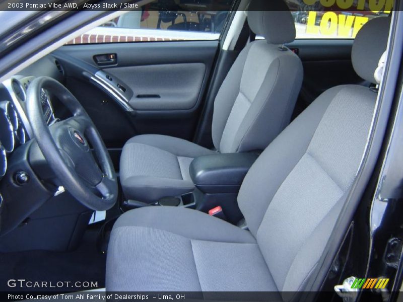 Abyss Black / Slate 2003 Pontiac Vibe AWD