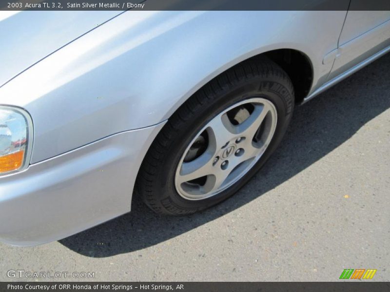 Satin Silver Metallic / Ebony 2003 Acura TL 3.2