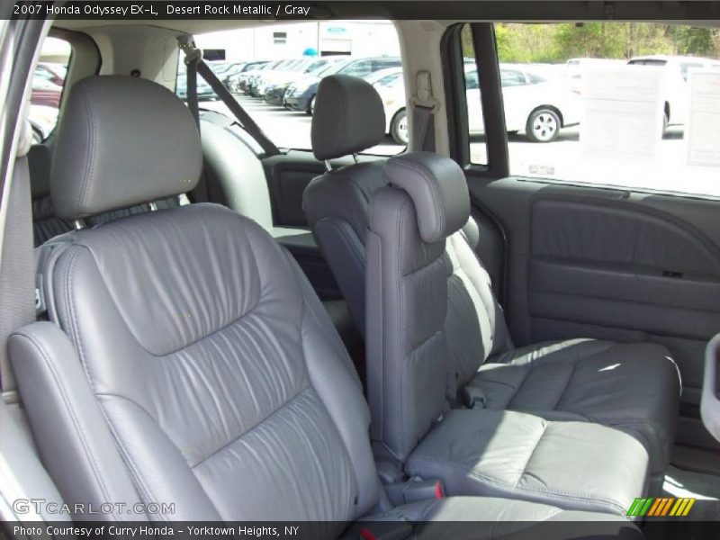 Desert Rock Metallic / Gray 2007 Honda Odyssey EX-L