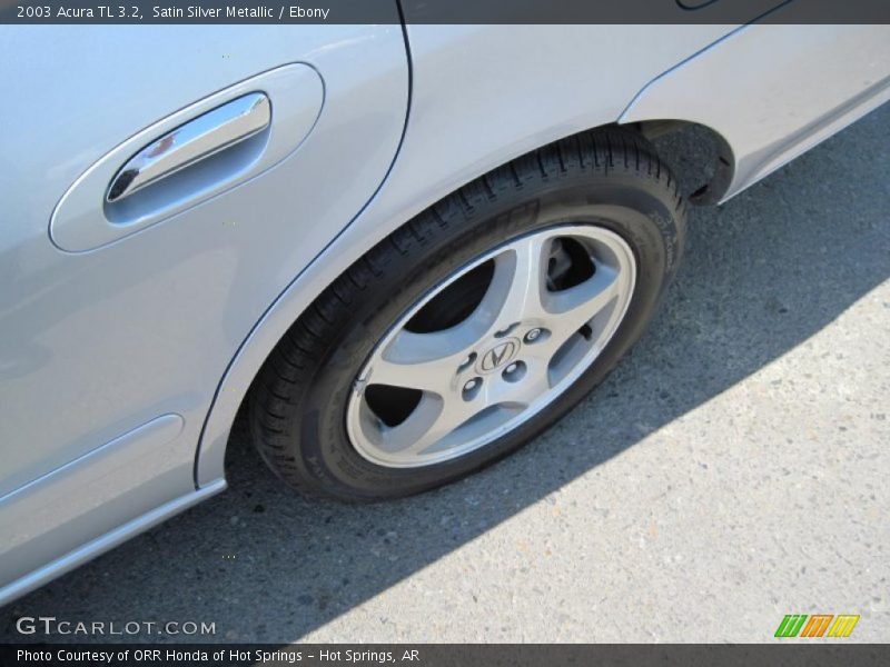 Satin Silver Metallic / Ebony 2003 Acura TL 3.2