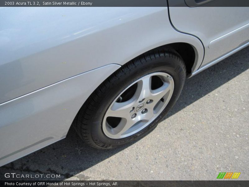 Satin Silver Metallic / Ebony 2003 Acura TL 3.2
