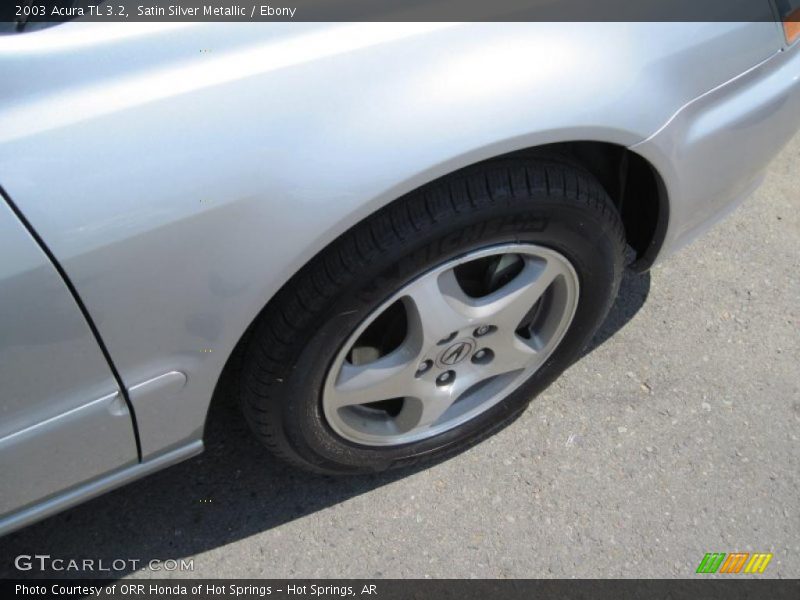 Satin Silver Metallic / Ebony 2003 Acura TL 3.2