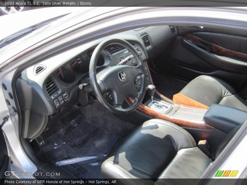 Satin Silver Metallic / Ebony 2003 Acura TL 3.2