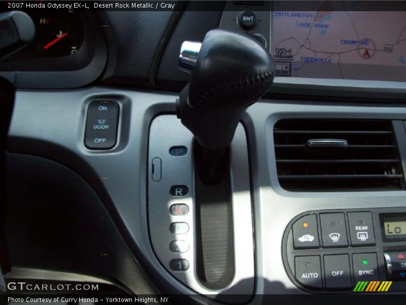 Desert Rock Metallic / Gray 2007 Honda Odyssey EX-L