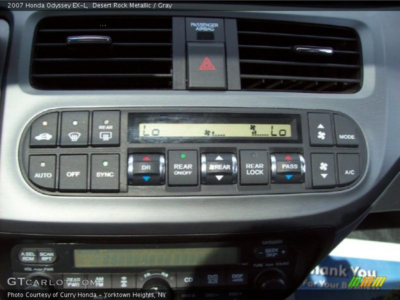 Desert Rock Metallic / Gray 2007 Honda Odyssey EX-L