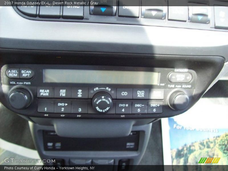 Desert Rock Metallic / Gray 2007 Honda Odyssey EX-L