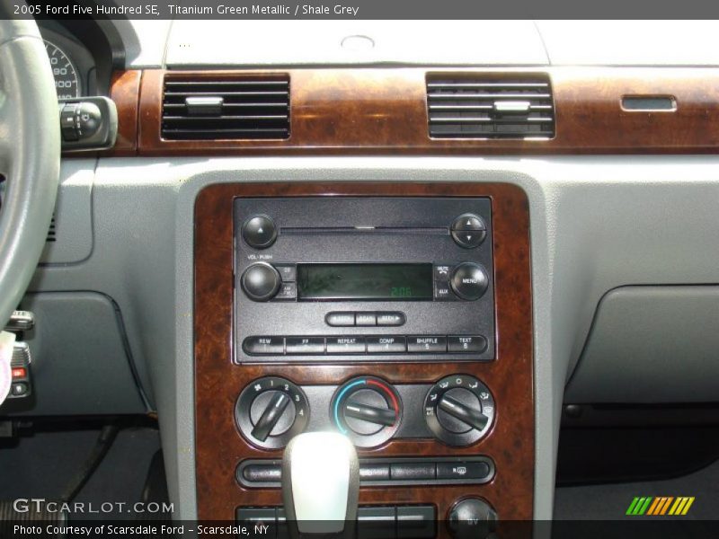 Titanium Green Metallic / Shale Grey 2005 Ford Five Hundred SE