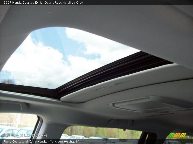 Desert Rock Metallic / Gray 2007 Honda Odyssey EX-L