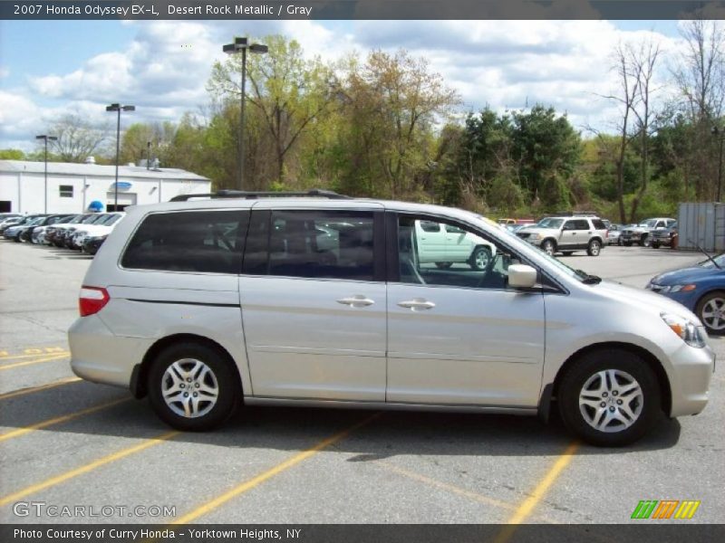 Desert Rock Metallic / Gray 2007 Honda Odyssey EX-L