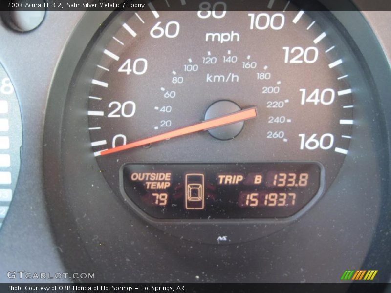 Satin Silver Metallic / Ebony 2003 Acura TL 3.2