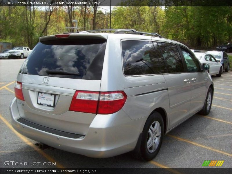 Desert Rock Metallic / Gray 2007 Honda Odyssey EX-L